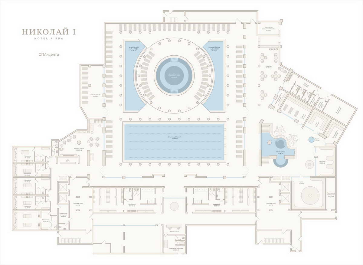SPA-центр 3000 кв.м.